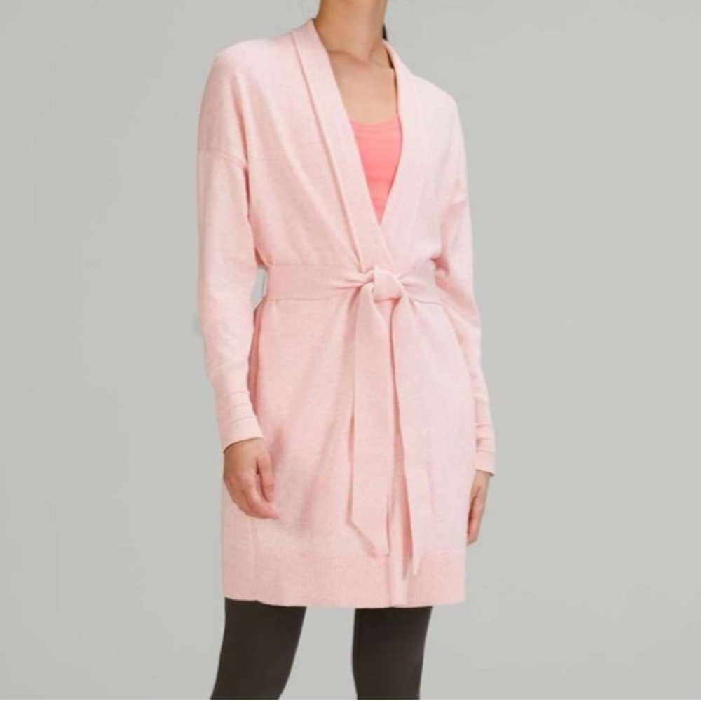 LULULEMON | cashmere/ cotton wrap | size 6